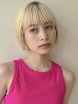 ミニボブ/フルバング./似合わせカット/切りっぱなしボブ/小顔