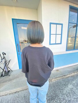 ヘアーメイク コラソン(hair make corazon) 【コラソン】インナー　ブリーチ　カラー艶髪スタイルまさる