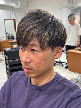 ネイロ 北千住(NeiRo) 2wayパーマスタイル波巻きスパイラルツーブロ刈り上げ北千住