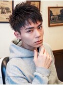 アーバンマッシュショート/マッシュパーマ/ハイライト/ウルフ