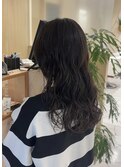 まとめ髪も簡単に可愛い！ゆるっとウェーブパーマ