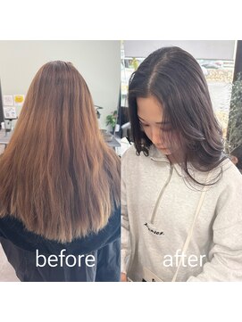 ガルボヘアー 桟橋店(garbo hair) 高知 艶髪 大人可愛い 韓国風 20代30代40代