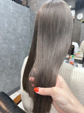 グラック(glac) 艶グレージュカラー