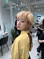 ロンドエニカ 大宮(Lond enika) ミニウルフレイヤーカット顔周りカット前髪カットショート/大宮