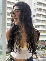 ソーコ 渋谷(SOCO)&nbsp;スパイラルパーマ海外パーマハードパーマロング