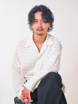 メンズヘアセンス 渋谷(MEN'S HAIR SENSE) スパイラルパーマ/サーフカール/波打ちパーマ/グランジパーマ