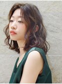 ■ウェーブパーマで小顔大人グラマラスM.SLASH自由が丘16-5