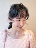 ニュアンス パーマ風前髪 似合わせ前髪/@view_ayamin