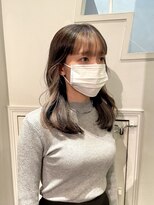 ラパンセノアール(LA PENSEE NOIR) 似合わせカット+ダブルカラー+質感再整トリートメント