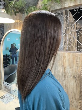 ブレス ヘアアンドスパ 湘南台(bless hair spa) 暗めハイライト