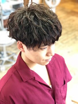 エイル 江坂(Eir) メンズ/メンズカット/メンズパーマ/ニュアンスパーマ/江坂/眉毛