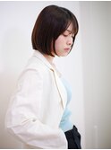 パツっとボブ