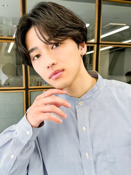 ブロッサム 上尾店(Blossom) 大人の色気◎フェザーパーマ×波巻きパーマ秋ヘアツーブロック