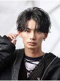 シャドウツイストパーマ