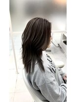 キャパ(CAPA)&nbsp;コントラストハイライト×レイヤーカット(茅ヶ崎/20代/韓国ヘア)