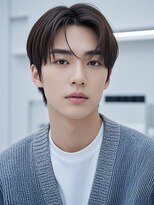 エイチ メンズ(H)&nbsp;おしゃれ坊主マッシュメンズコンマバングメンズベリーショート