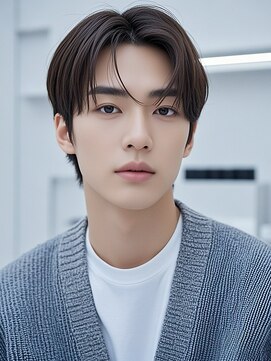 エイチ メンズ(H) おしゃれ坊主マッシュメンズコンマバングメンズベリーショート