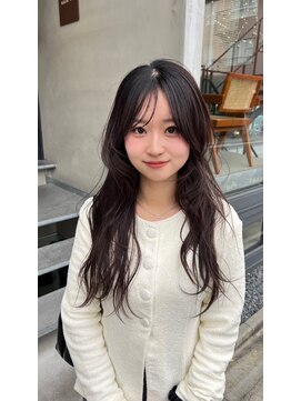 ヘアー アイス 御器所本店(HAIR ICI) ブリーチなしブラウンカラー冬カラー春カラー