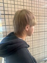 ヘアーショップ エヌアンドエー 越谷店(hair shop N&A) 学生におすすめ 印象が変わるくすみハイトーン/金髪