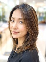 ビーワンヘアー 藤井寺 土師ノ里(B1hair)&nbsp;ブレンディングハイライト