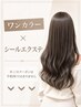 ↓↓↓ワンカラー×シールエクステ↓↓↓