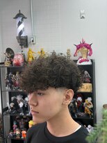 ザ クロー(THE CROW)&nbsp;スペインカールフリックパーマフリンジパーマ海外風パーマ