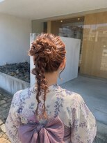 フェイス ネクスト ビューティー(Face next beauty)&nbsp;浴衣ヘアアレンジ