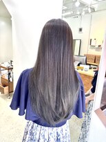 エスト 小倉(est)&nbsp;透明感カラー/オリーブグレー/髪質改善トリートメント