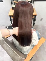 ミュラ(mulah)&nbsp;艶カラーチョコレートブラウン＊ストレートロング透明感カラー