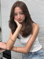 コードライン 彦根店(CODE.LINE)&nbsp;《CODE.LINE》マロンカラー×セミロングレイヤー