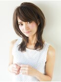 《AFLOATディル裕二朗》小顔デザイン大人可愛いボリュームカット