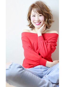 アヴァンス 京橋店(AVANCE) 大人バング抜け感ミディ