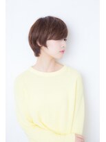 エスヘアー 名古屋 金山(es hair) 30代40代/大人可愛い/小顔ショートカット/レイヤー/ブリーチなし