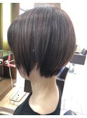 髪質改善/ひし形ショート/ハイライト/大人ショート/小顔/綱島