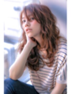 サングース(Sungoose) <Sungoose>波打ちフェザーロングMIXグラマラスカール