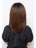 【初回のみ】おしゃれ染め(根元2cm)＋オプションヘアケア剤 ￥2,750 