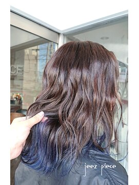 サロン ド ジーズ ピース(Salon de JEEZ PIECE) ☆インナーグラデーションブルー☆