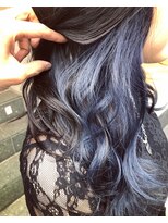 ビヨンドイー(beyond E)&nbsp;インナーカラーコバルトロング