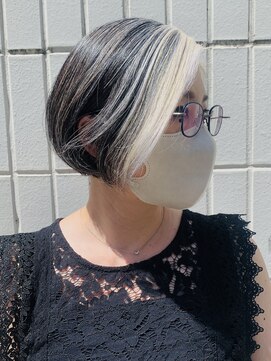 フェイス 石川町 (FACE) ホワイトバング×グレーカラー