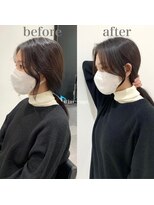 ケーツーナゴヤ(K two NAGOYA)&nbsp;[K-two名古屋/栄]韓国風似合わせカット×髪質改善トリートメント