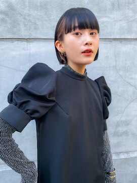 ヘアサロンエム 渋谷店(HAIR SALON M) ワイドバング×インナーカラー
