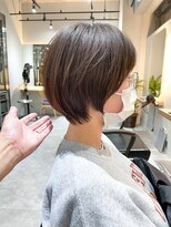 サロンドミルク 新百合ヶ丘店(salon de MiLK)&nbsp;丸みのある大人可愛いショート［新百合ヶ丘］
