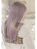 透明感パールホワイト アッシュピンク ダブルカラー 柏 k