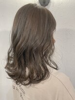 ルチア ヘア フィル 天王寺店(Lucia hair fill) セミロング×オリーブベージュ