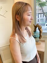 コハク(COHAKU)&nbsp;お洒落ストレートヘア/担当　井上真由美