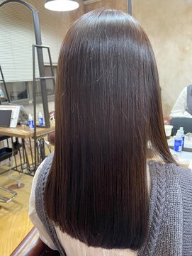 アンティーカ バイ エレノア(Antica by eleanor) 【艶髪】しっとりナチュラルストレート