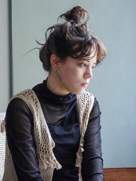 アルバム 渋谷パルコ(ALBUM) ★おだんごアレンジ_グレージュカラーボブウルフ_9225☆