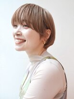 ビュートリアム265(BEAUTRIUM 265)&nbsp;小顔ショート/アッシュベージュ/マッシュショート/ゆるふわ
