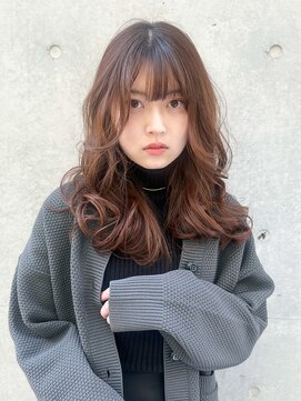 レスピア 銀座(Respia) ピンクブラウン大人カール【銀座/有楽町】30代40代50代