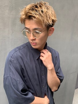 アリエッタ(aRietta) 【aRietta】スパイキーショート×ブロンドベージュ